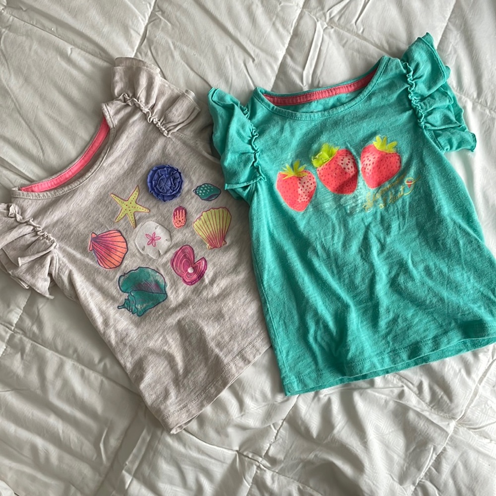 Girls 3T - set of summer Cherokee tee shirts